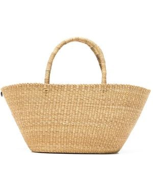 Muuñ Echo Woven Tote Bag - Natural