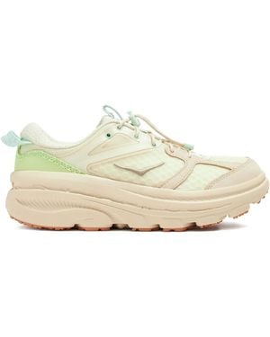 Hoka One One Bondi B3Ls Panelled Trainers - White