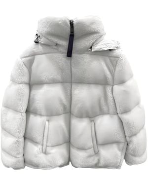 Herno Shearling Padded Jacket - Grey