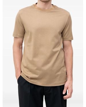 BOSS Cotton T-Shirt - Natural