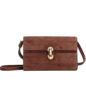 SAVETTE Symmetry Crossbody Bag - Brown