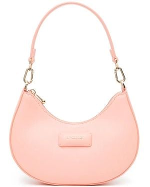 Lacoste Logo Plaque Shoulder Bag - Pink