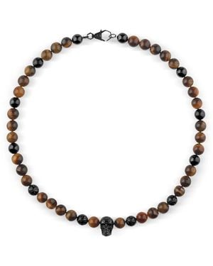 Philipp Plein Collana Elie - Metallizzato