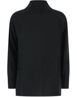 Kangra High-Neck Sweater - Black