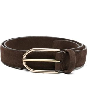 Dell'Oglio Buckle Belt - Brown