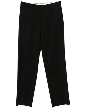 Tagliatore Concealed-fastening straight-leg trousers - Negro