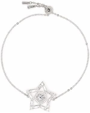 Swarovski Stella Star-Motif Bracelet - White