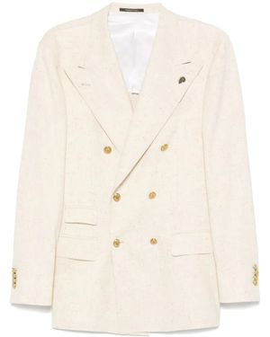 Gabriele Pasini Double-Breasted Blazer - Natural