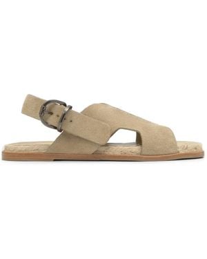 Castañer Philo Buckle-Fastening Sandals - White
