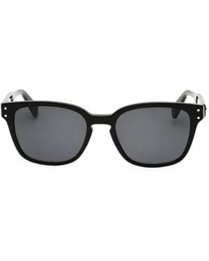 Ferragamo Eyewear Rectangle-Frame Sunglasses - Black