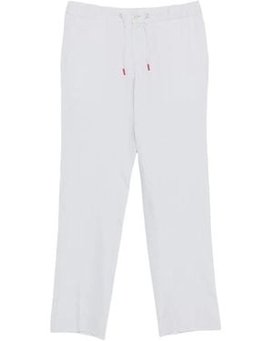 Kiton Drawstring Trousers - White