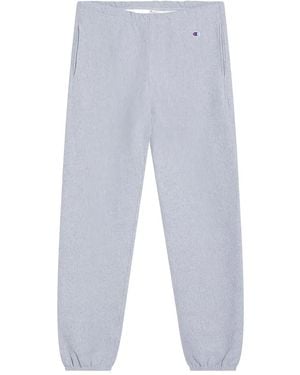 Champion Logo-Embroidered Track Trousers - Blue