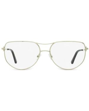 PUCCI Pilot-Frame Glasses - White