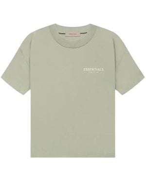 Fear Of God Logo-Detail T-Shirt - Green