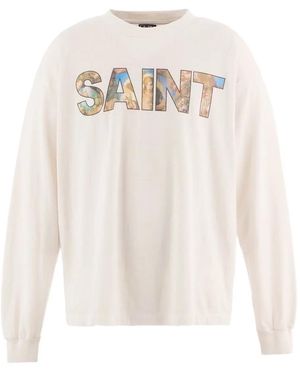 SAINT Mxxxxxx Long-Sleeve Tee - White