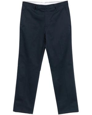 Germano 1952 Pantalon En Coton À Coupe Droite - Blue