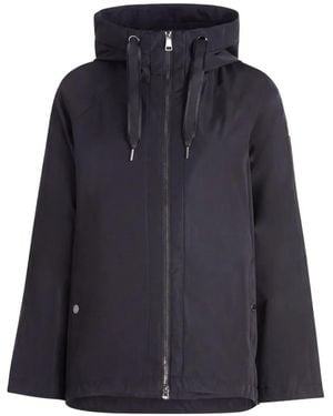 Betty Barclay Drawstring Hooded Jacket - Blue