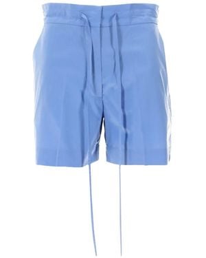 P.A.R.O.S.H. Bermudas con cordones - Azul