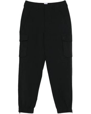 DKNY Tapered Cargo Trousers - Black