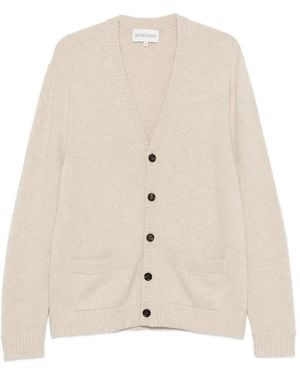 Bompard V-Neck Cashmere Cardigan - White