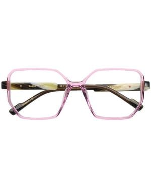 Etnia Barcelona Dasos Geometric-Frame Glasses - Pink