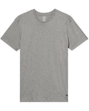 Brooks Brothers Crewneck Cotton T-Shirts (Pack Of Three) - Grey