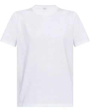 Balmain T-Shirt Con Maniche Corte - Bianco