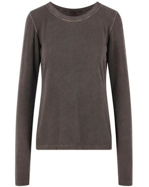 Uma Wang Long-Sleeved T-Shirt - Brown