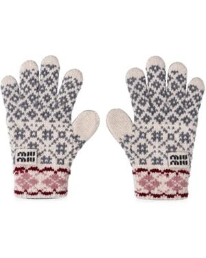 Miu Miu Guanti - White