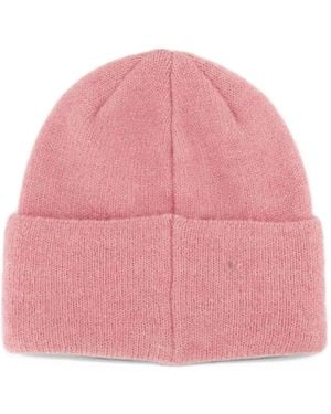 UGG Fuzzy Logo Beanie - Pink