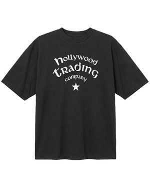 HTC Logo-Print Star-Motif T-Shirt - Black
