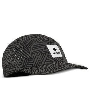 Saysky Graphic Print Logo Patch Cap - Black