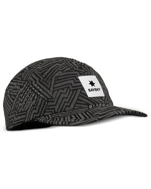 Saysky Graphic Print Logo Patch Cap - Black