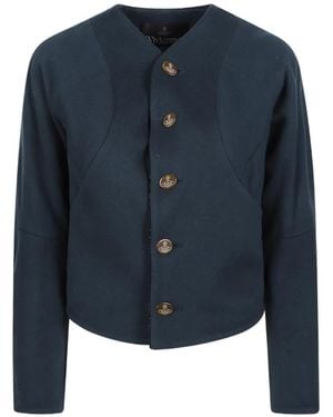Vivienne Westwood Pourpoint Jacket - Blue