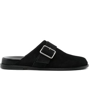 Aeyde Finja Mules - Black