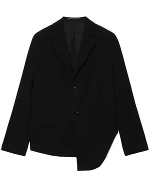 Y's Yohji Yamamoto Wool Blazer - Black