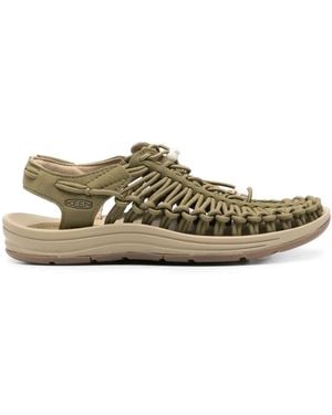 Keen Uneek Debossed Logo Sandals - Green