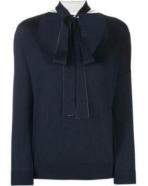 RED Valentino ボウタイ トップ - ブルー