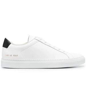 Common Projects Zapatillas Retro con cordones - Blanco