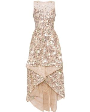 Saiid Kobeisy Bead-Embellished Tulle Gown - Natural