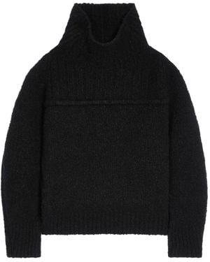 Dries Van Noten Pullover Mit Stehkragen - Schwarz