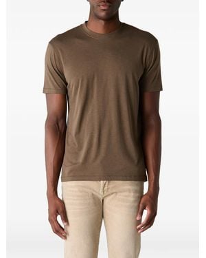 Tom Ford Crew-Neck T-Shirt - Brown