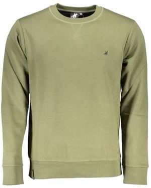 U.S. Grand Crew-Neck Cotton Jumper - Green