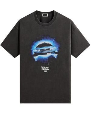 Kith X Back To The Future Delorean T-Shirt - Black