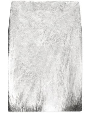MSGM Textured Skirt - White