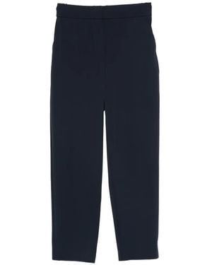 Max Mara Mmlpaio Side-Pockets Trousers - Blue