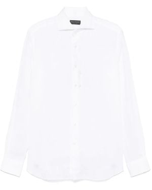Dell'Oglio Linen Shirt - White