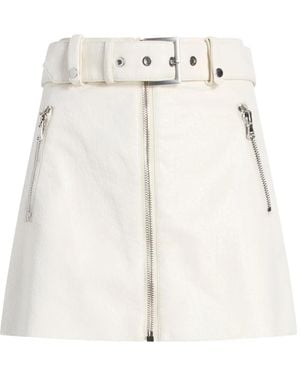 Cinq À Sept Falda con cinturón y cremallera - Neutro