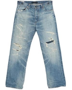 Mastercraft Union Showa Jeans im Five-Pocket-Design - Blau