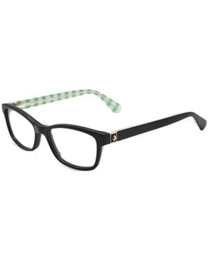 Kate Spade Renne Rectangle-Frame Glasses - White